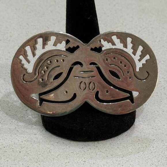 TAXCO 925 STERLING SILVER Pendant BROOCH - Picture 11 of 12